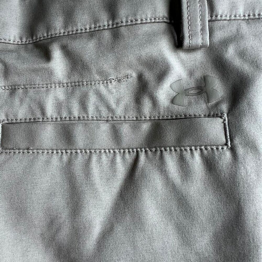Under-armour Men's Grey and Blue Shorts